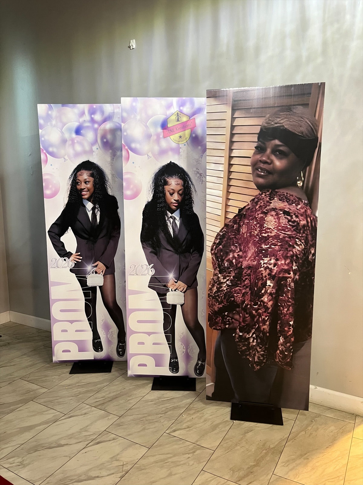 2x6 or 3x6 feet Photo Board.