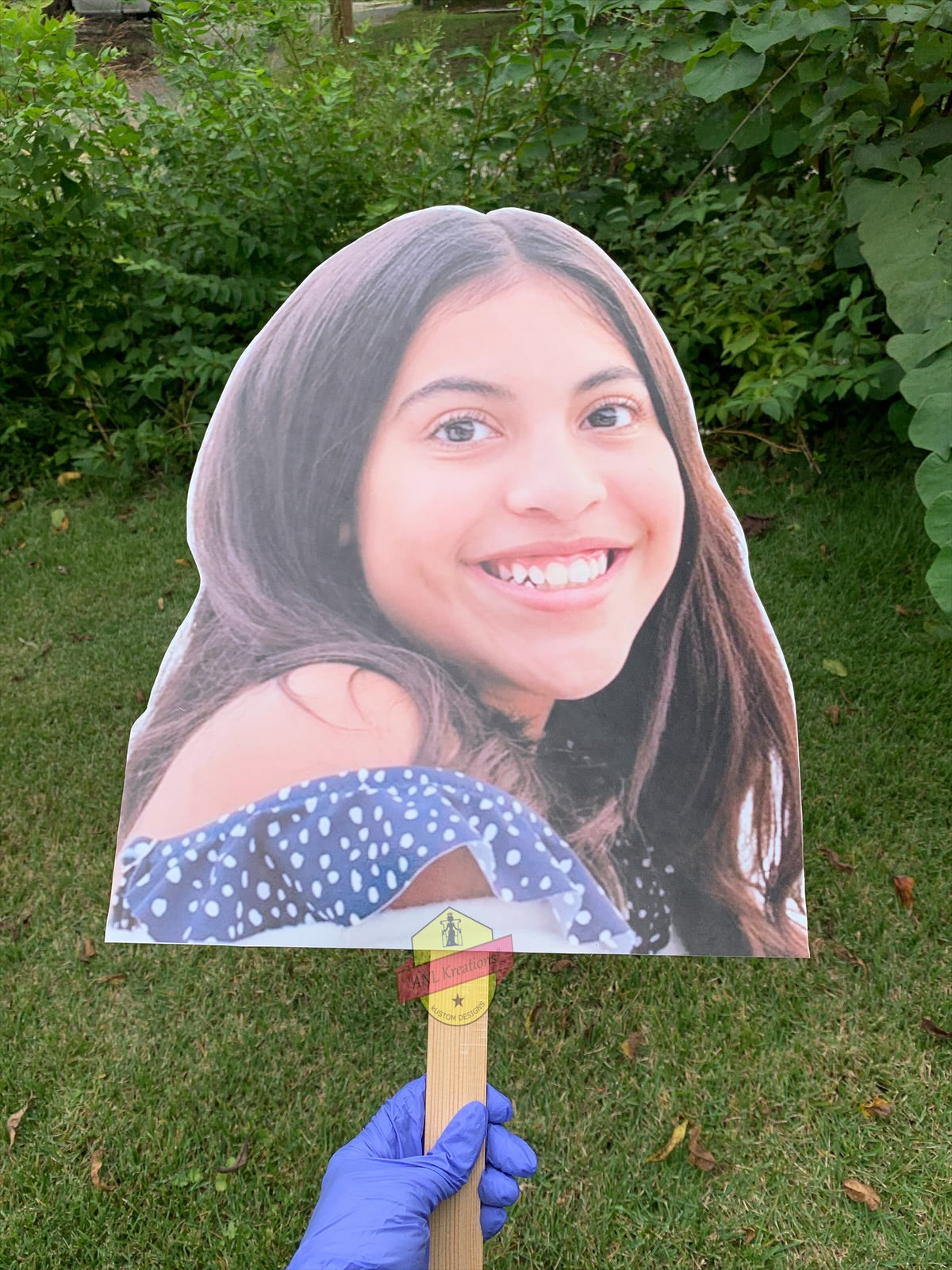 Custom Big Head Fan. Custom Fat Head