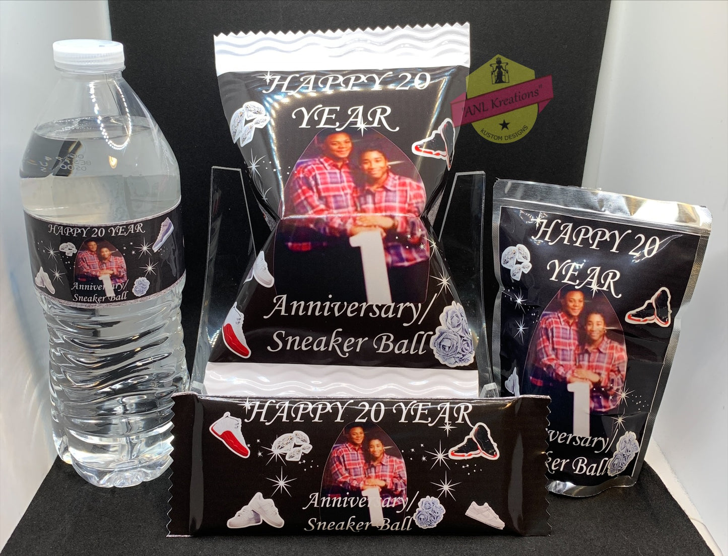 Custom Party Favors, Chip Bags, Treat Bags, Water Bottles, Candy Bars, Capri Suns, Kool Aid Jammers, Pringles, Foam Cups, Plastic Cups, Gabel Party Boxes, Clear Plastic Plates, Color/ Activity Books