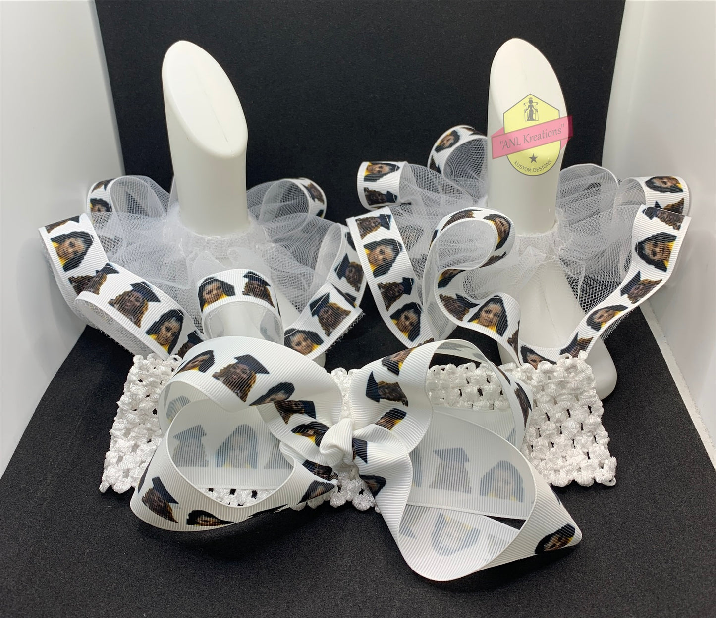 Custom Ruffle Socks, Custom Tu-Tu Sock, Ribbon Socks, Custom Anklets.