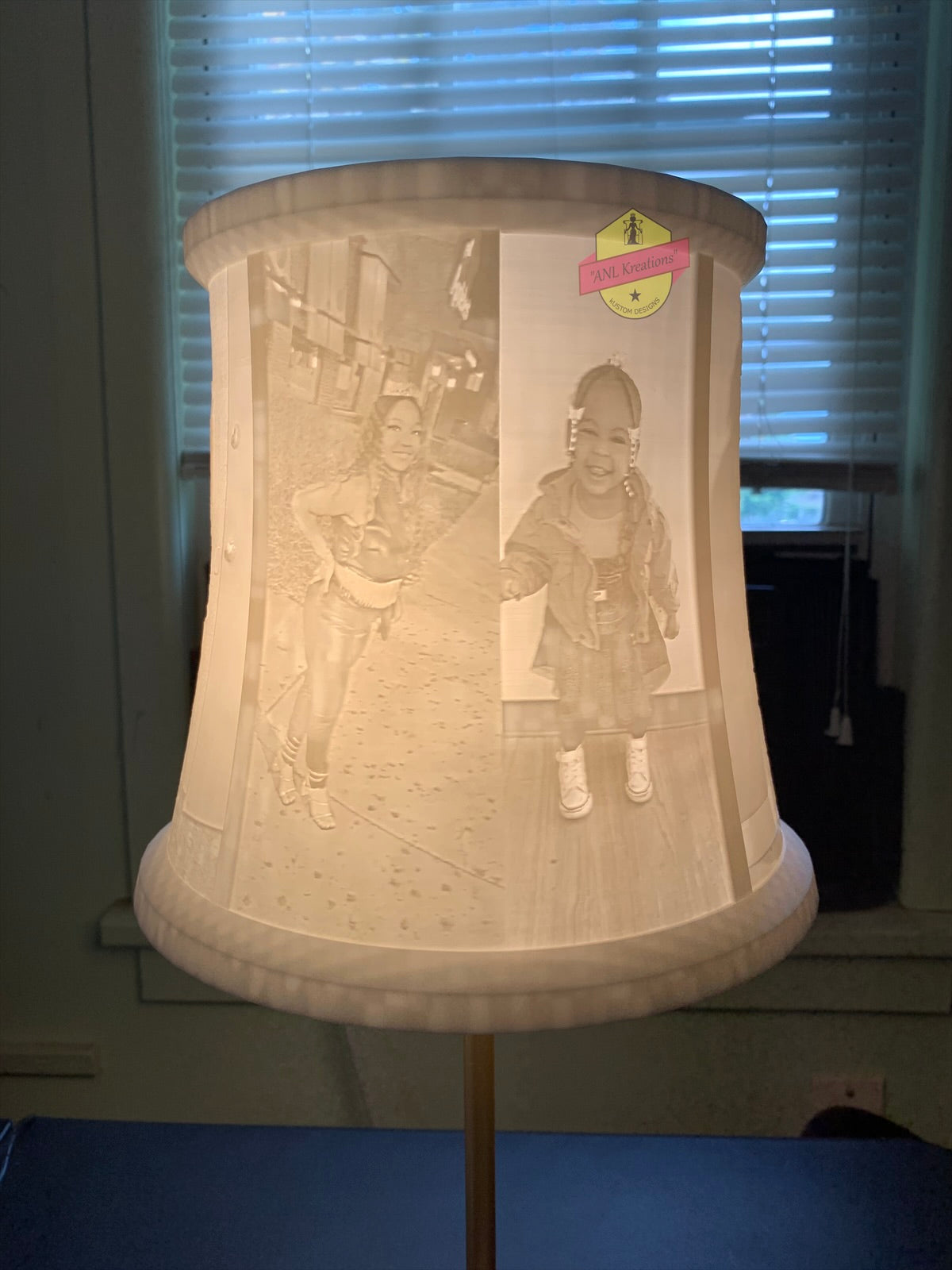 Custom Lampshade Only (Lamp Not Included)