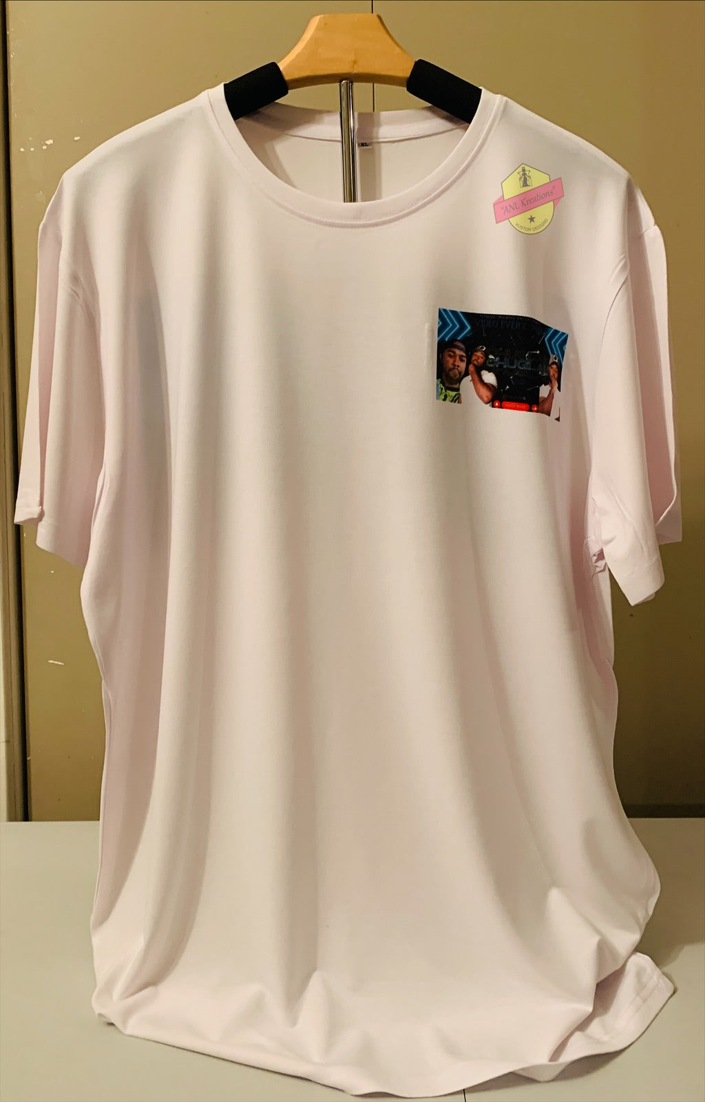 Custom Middle Image 3D T-Shirt