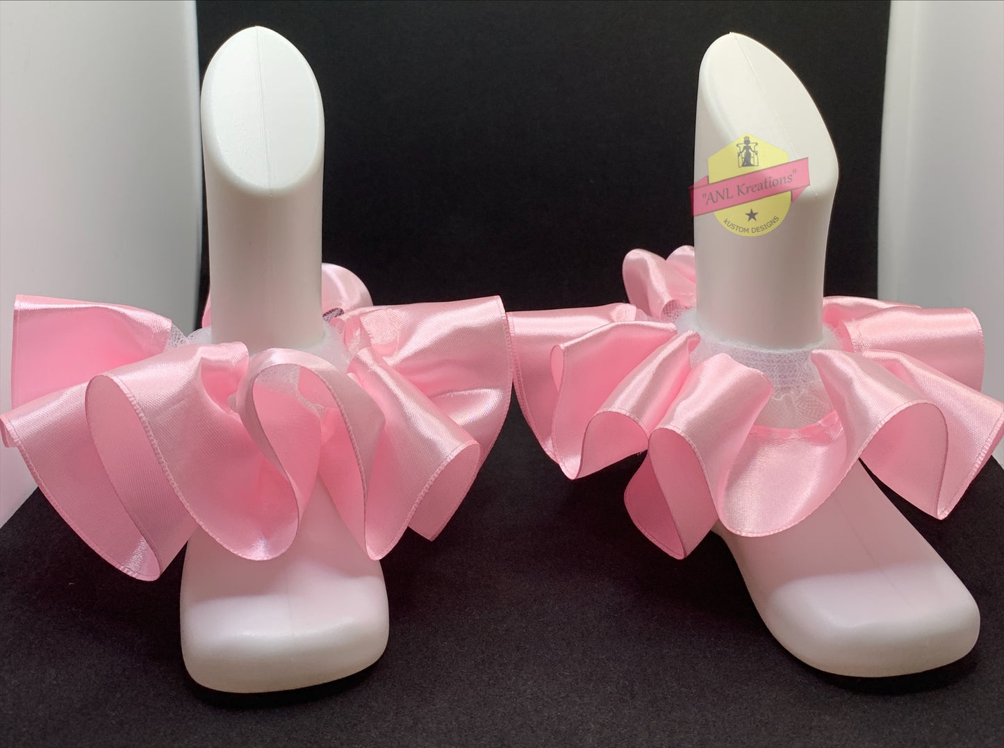 Custom Ruffle Socks, Custom Tu-Tu Sock, Ribbon Socks, Custom Anklets.