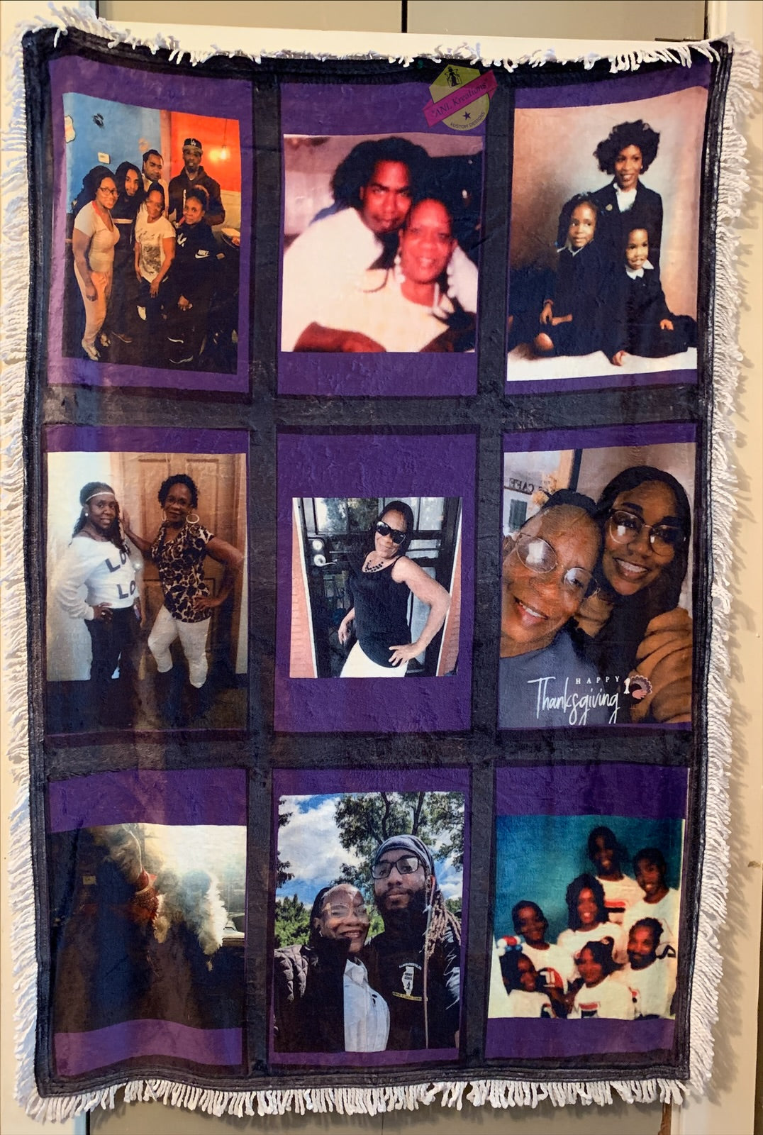 Custom Photo Blankets 9 Panel, 15 Panel or 20 Panel 40x60 inch