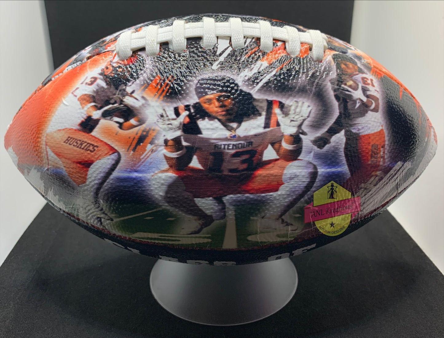 Customized Football (For Display Purposes Only)