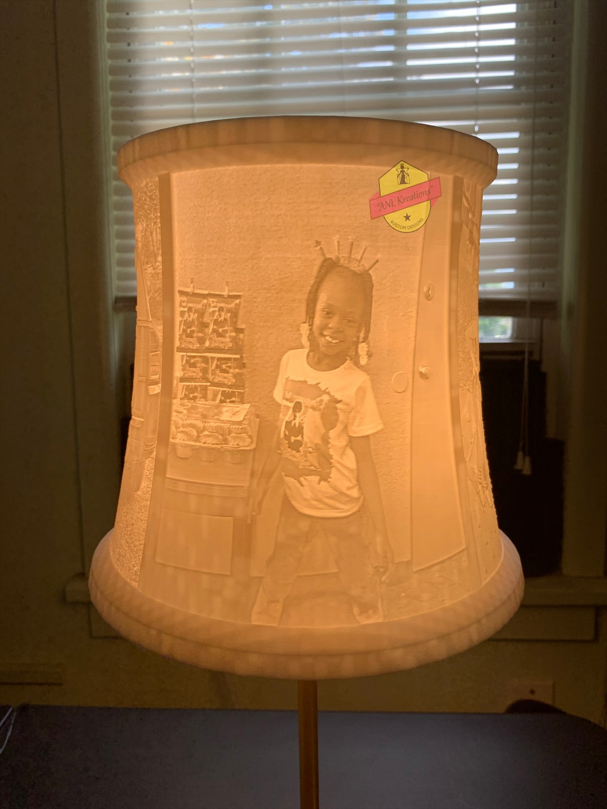 Custom Lampshade Only (Lamp Not Included)