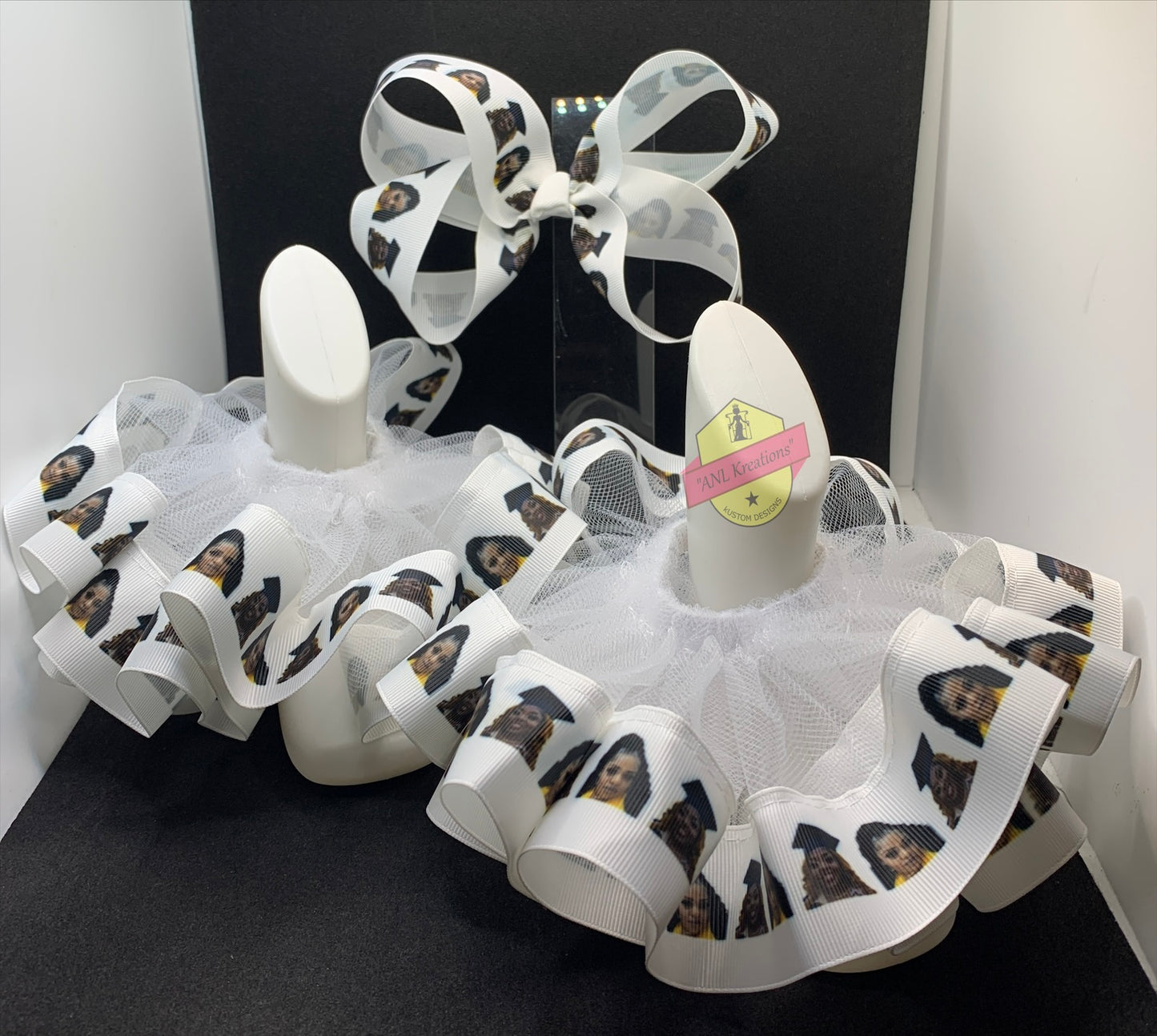 Custom Ruffle Socks, Custom Tu-Tu Sock, Ribbon Socks, Custom Anklets.