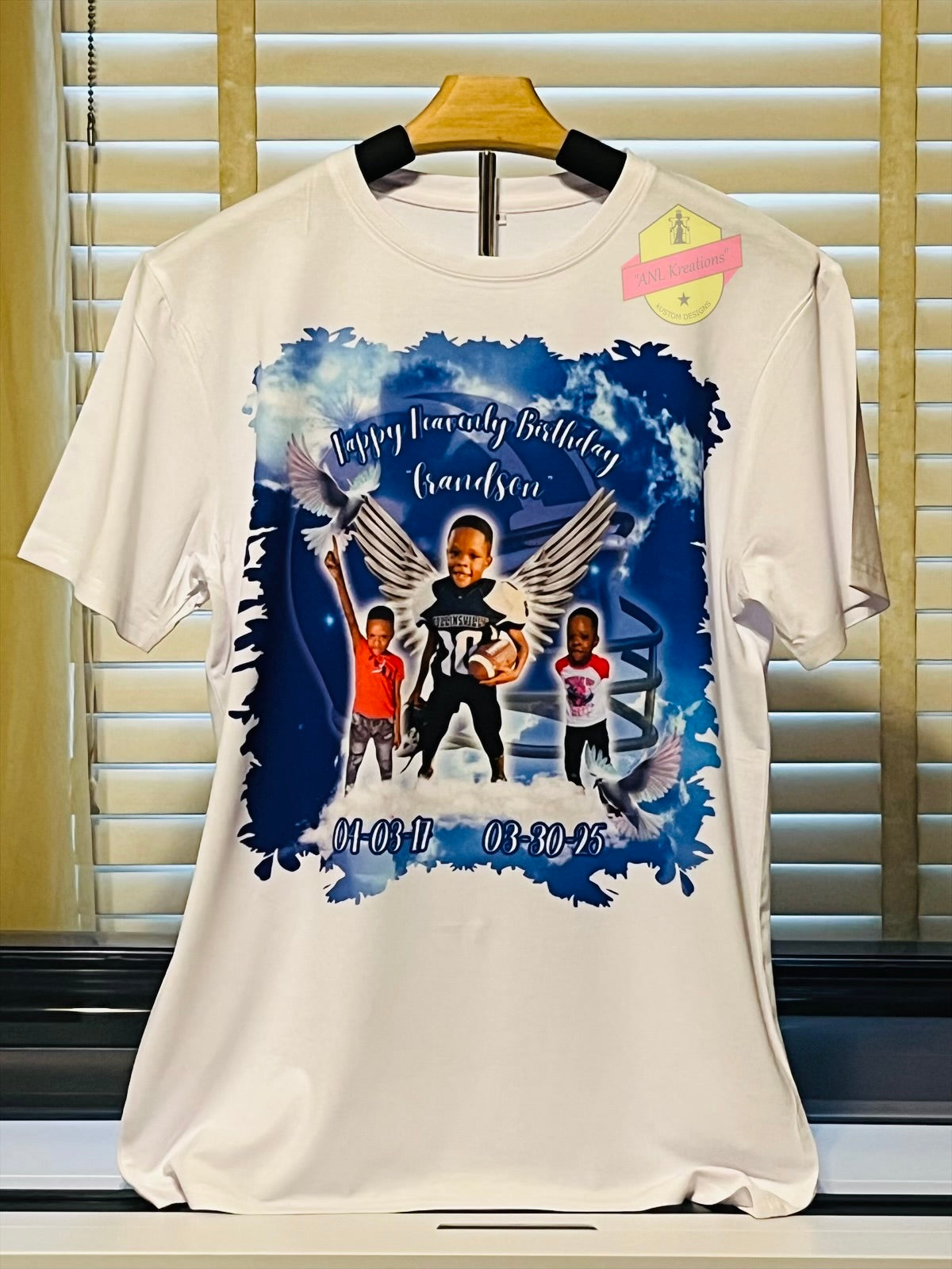 Adult Custom Middle Image 3D T-Shirt