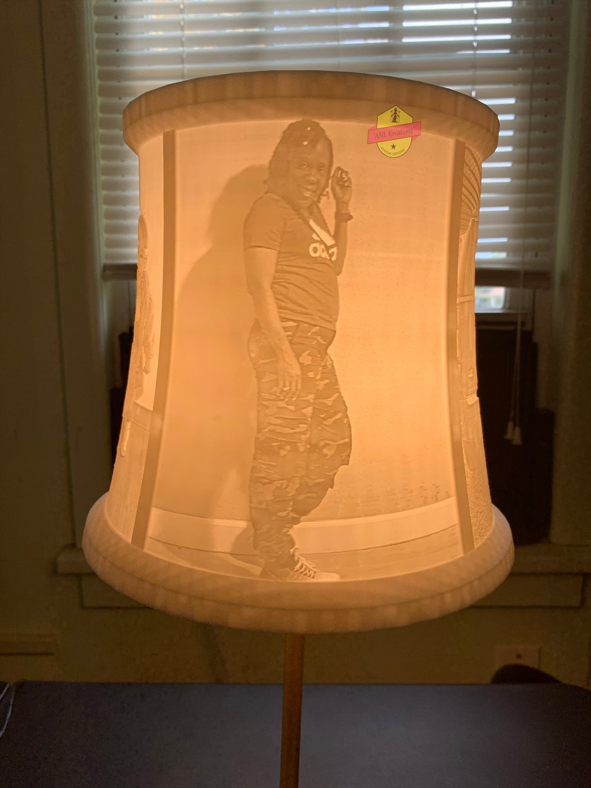 Custom Lampshade Only (Lamp Not Included)