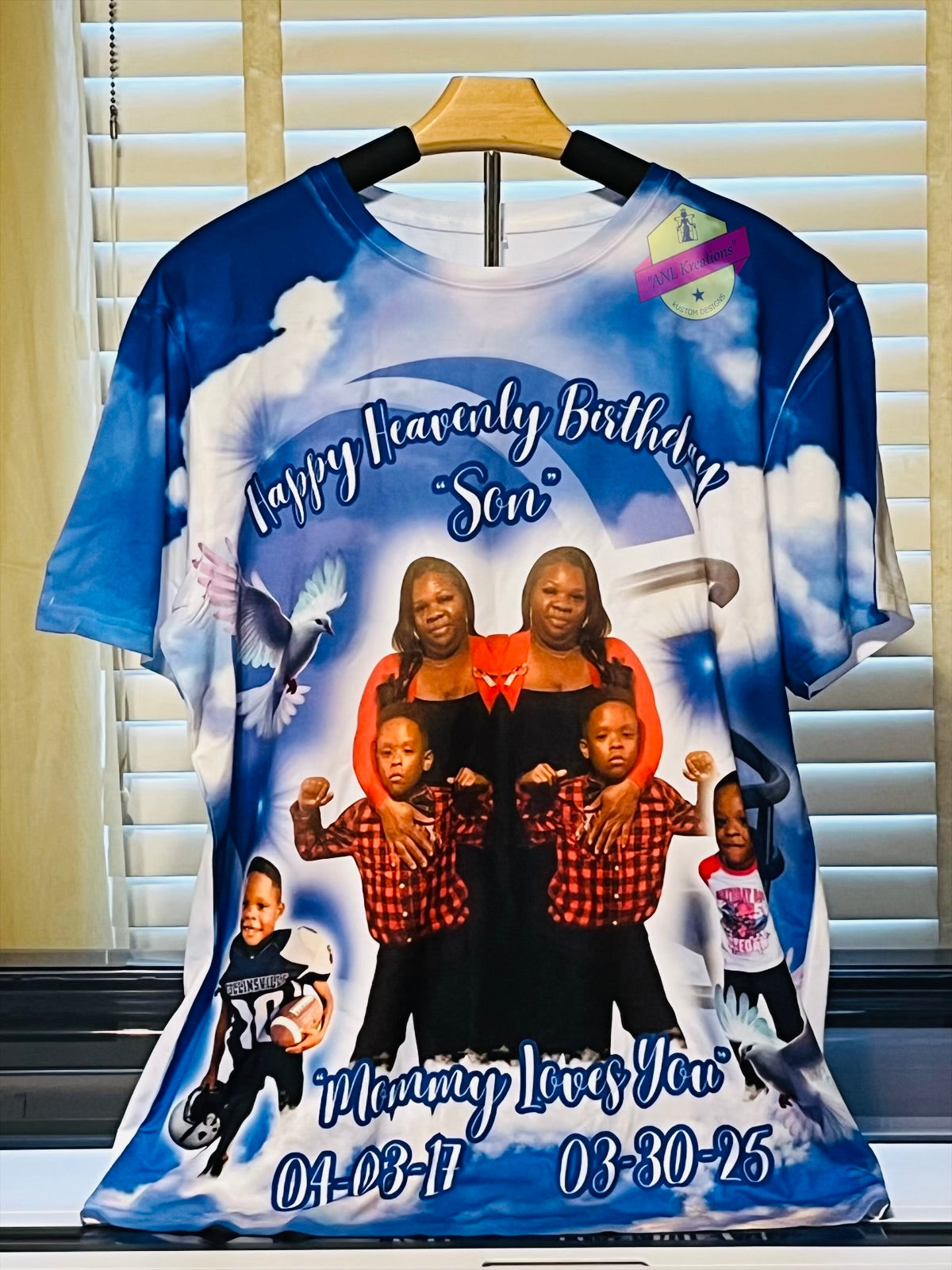Adult Custom All Over 3-D Shirts