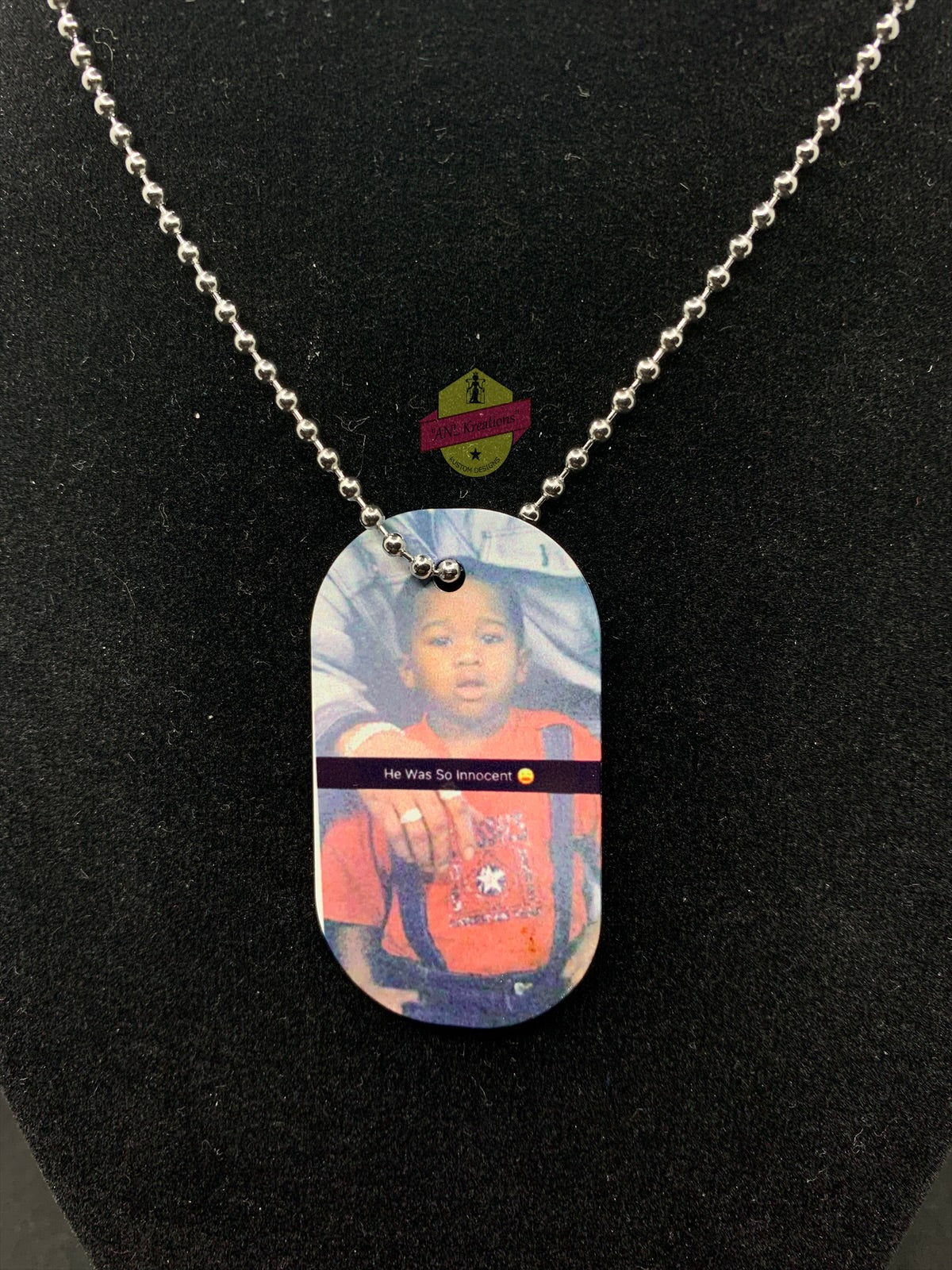 Personalized Photo Dog Tag