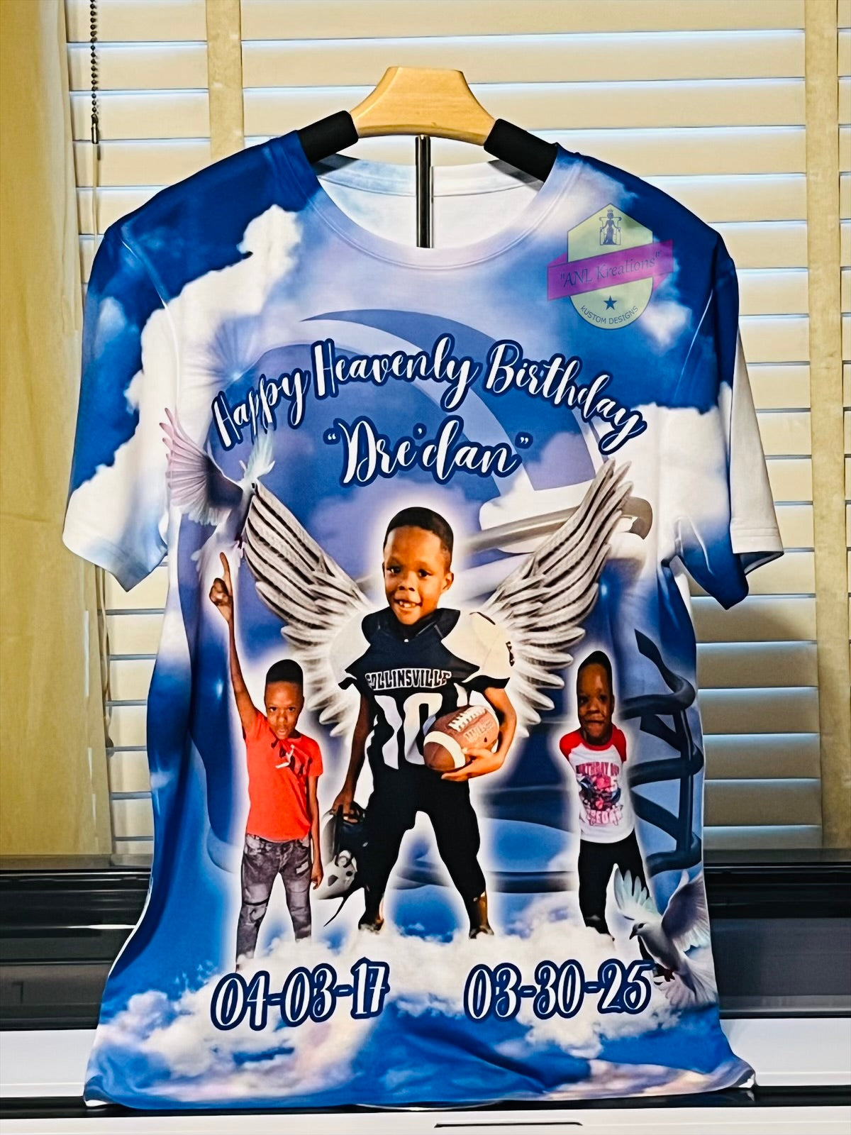 Adult Custom All Over 3-D Shirts