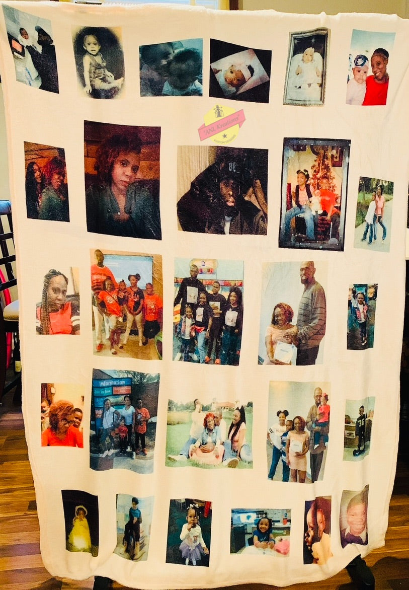 Custom Photo Blankets 50x60 inch