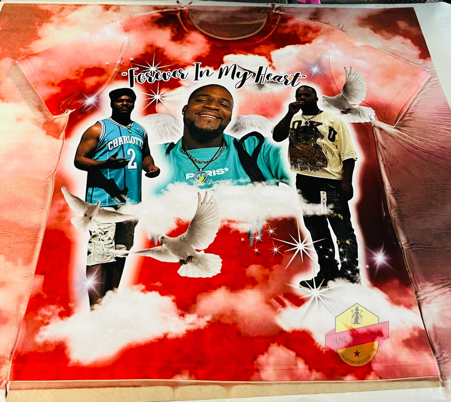 Adult Custom All Over 3-D Shirts