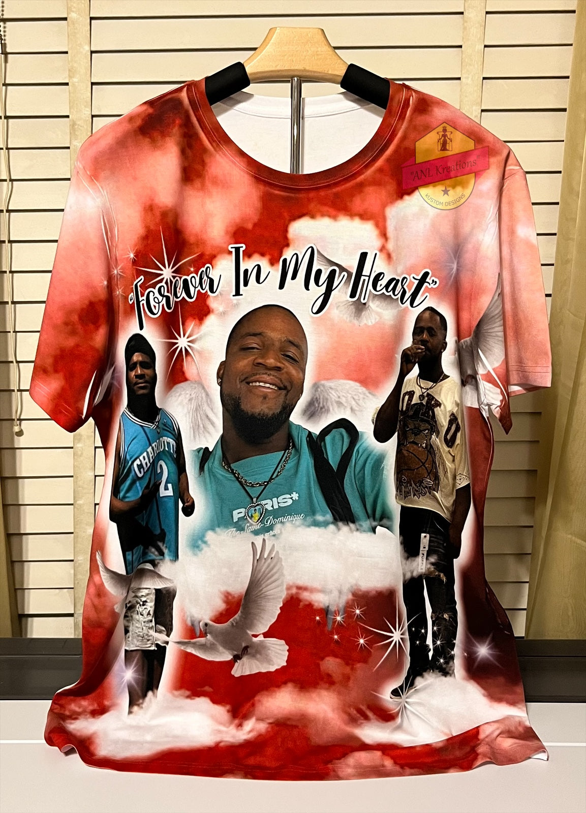 Adult Custom All Over 3-D Shirts