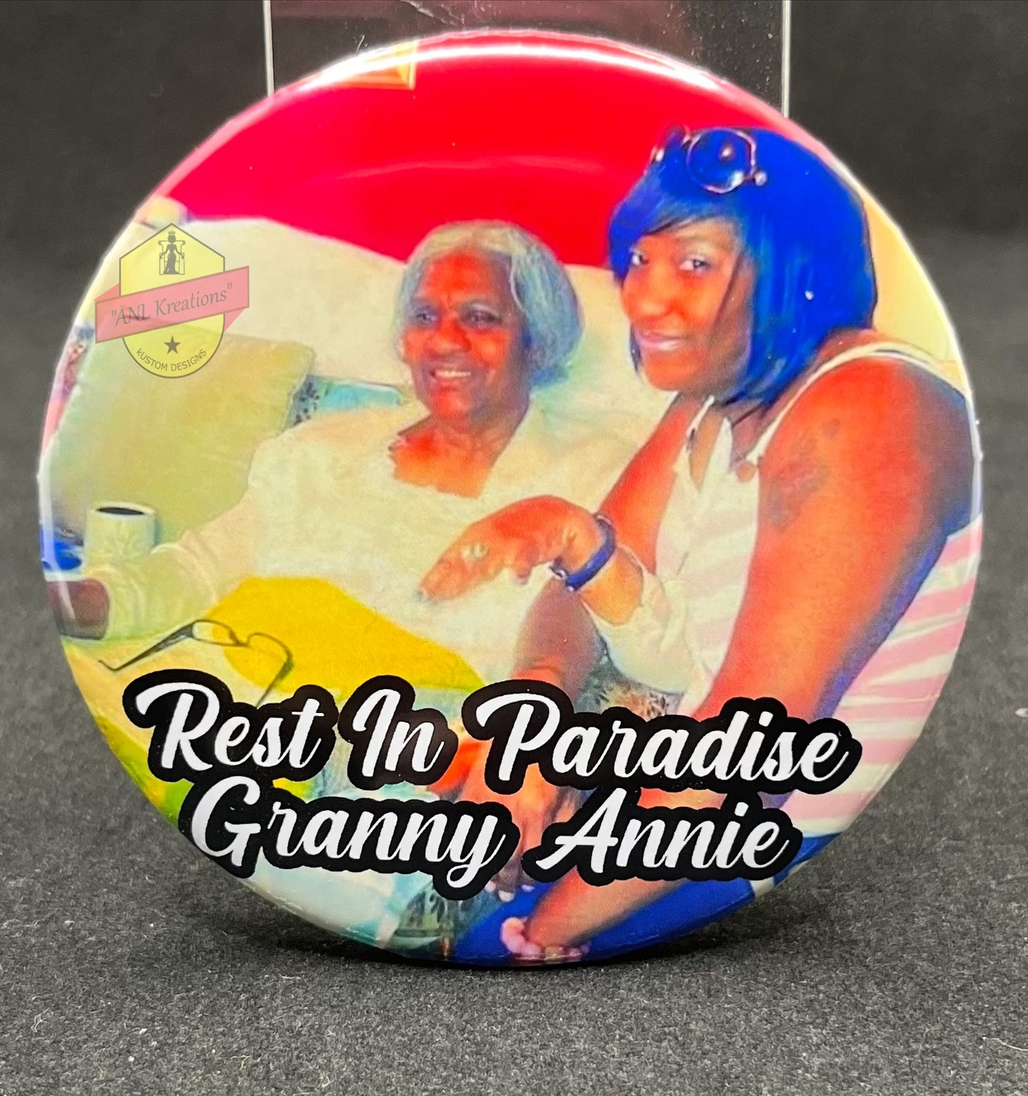 Custom Buttons, Personalized Photo Buttons, Picture Buttons, Picture Pins, Photo Pins, Memorial Buttons