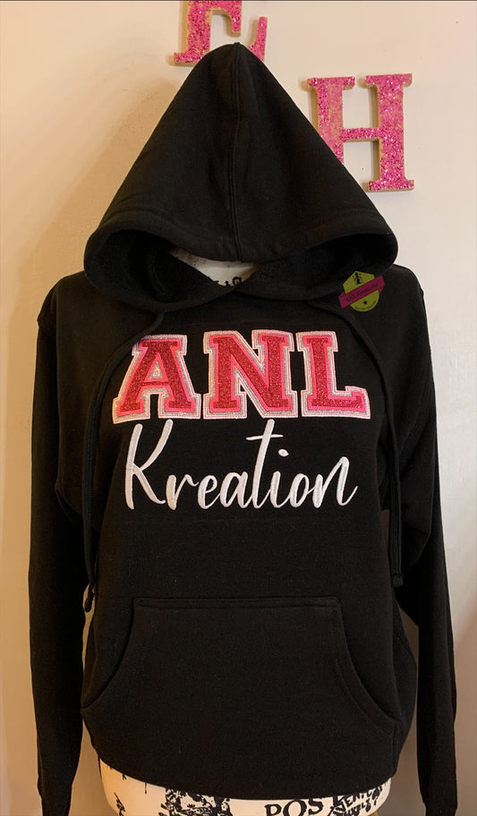 Custom Embroidered Hoodie or Sweatshirt