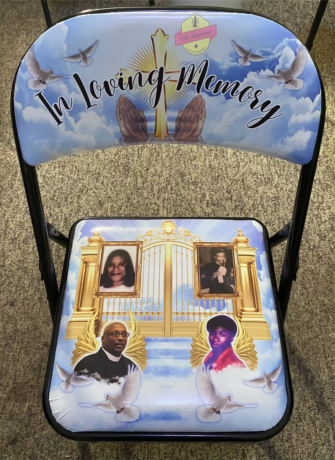 Custom Memorial Chairs