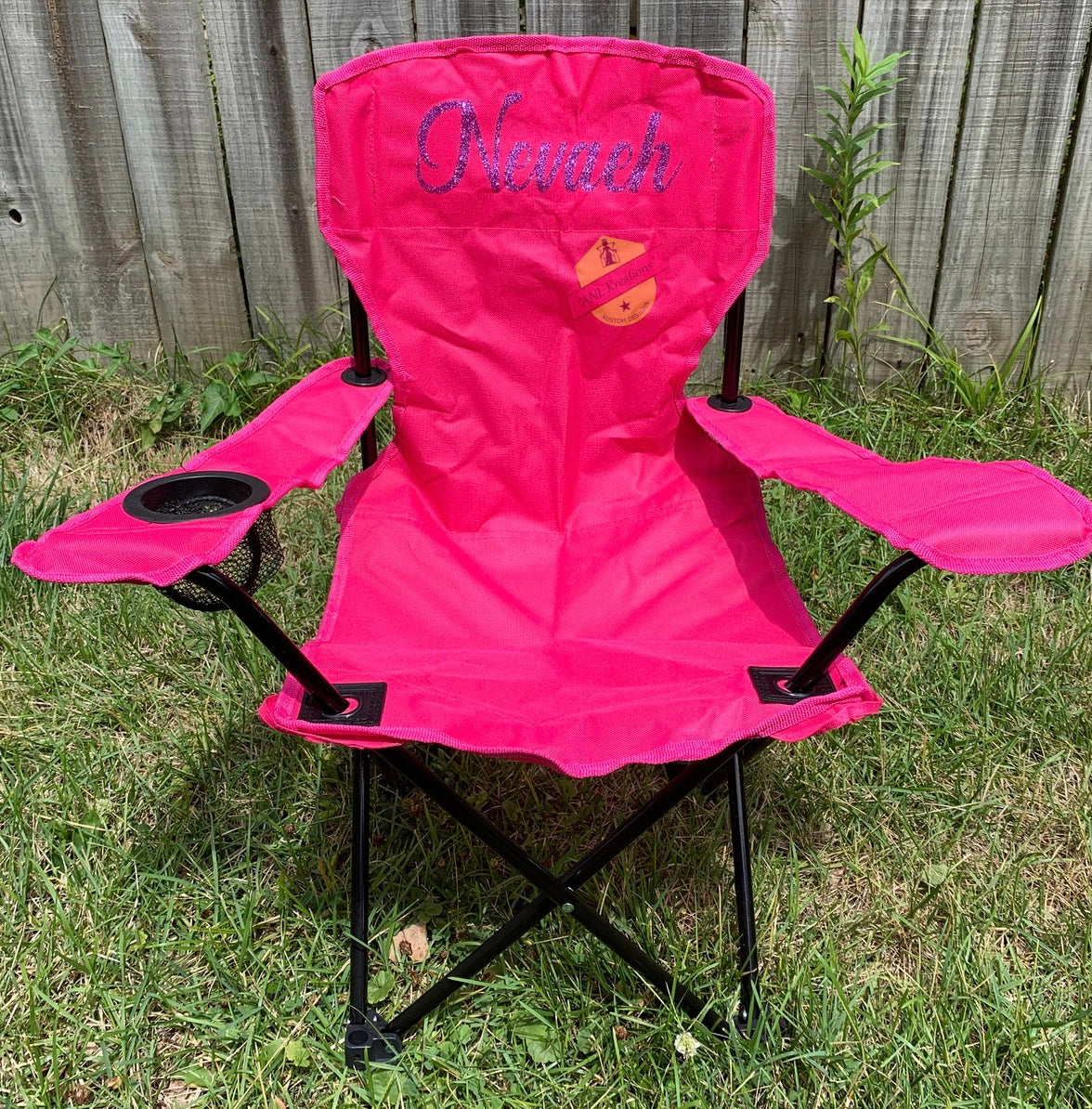 Customize Beach/Camping Folding Chair with Umbrella Set