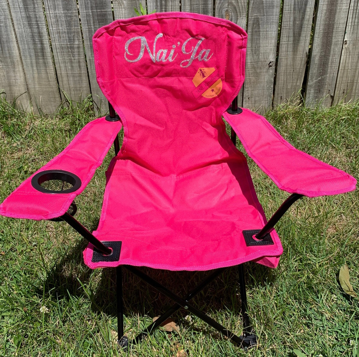 Customize Beach/Camping Folding Chair with Umbrella Set