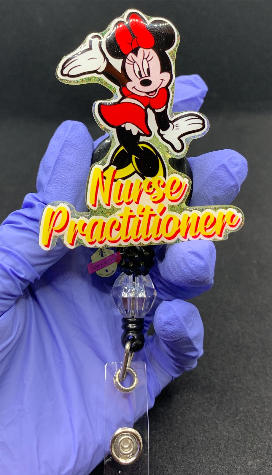 Mickey Nurse Badge Reel or Phone Grip Healthcare Accessory Heartbeat -   Canada