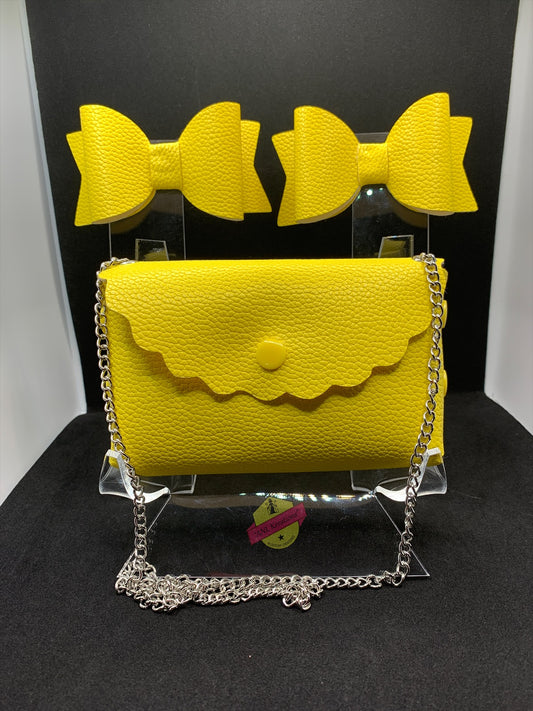 Kids Custom Purses with Matching Bows